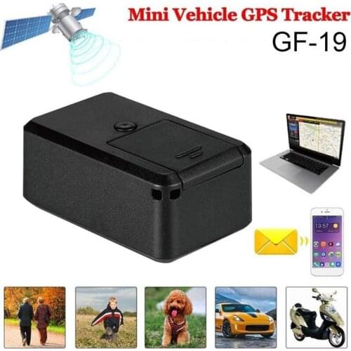 Portable GPS Tracker Mini GF19 GPS/AGPS/WiFi Car Locator Magnetic GSM/GPRS Real Time Anti-Theft Vehicle Tracking Device Antiloss