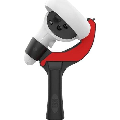 Table Tennis Paddle Grip Handle for Oculus Quest 2 Touch Controllers Playing Eleven Table Tennis VR Game