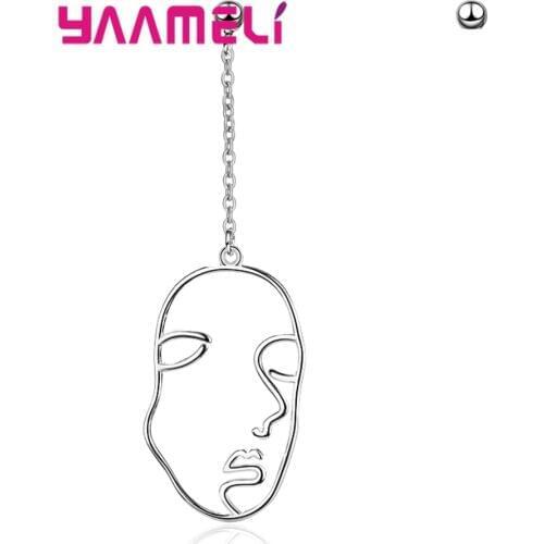 925 Sterling Silver Drop Earring For Lady Special New Style Jewelry Cool Individuality Style Accessories Charm Eardrop