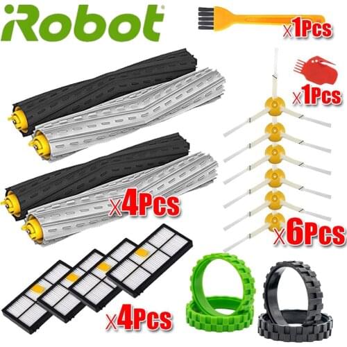 HEPA Filters Replace Brush Kit Parts Accessories For IRobot Roomba 805 860 861 865 866 870 871 880 885 960 966 980 Series