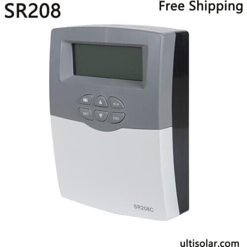 SR208C Solar Intelligent Controller Smart Thermal System Control from China iSentrol Technology