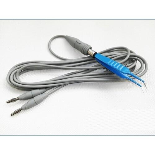 High voltage bipolar coagulation forceps High frequency coagulator electric knife accessories cosmetic ophthalmic tweezers