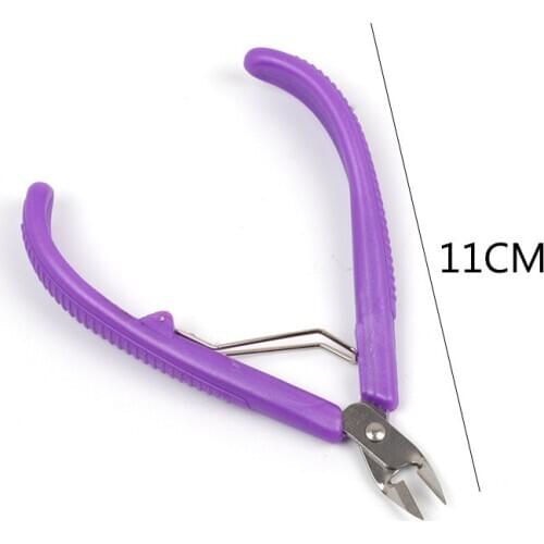 1PC DIY Diagonal Pliers Wire Side Flush Cutter Cutting Electric Shears Pliers