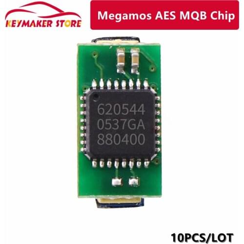 2021 New arrive 10pcs/lot Megamos AES MQB Transponder Chip for VW For FIAT For AUDI MQB Chip Best quality Chip for Car Key