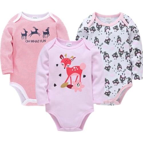 2021 Fall Infant Baby Girls Jumpsuit New Baby Clothes Cotton Romper Newborn Body Suit Baby Pajama Boys Animal Cartoon Jumpsuits