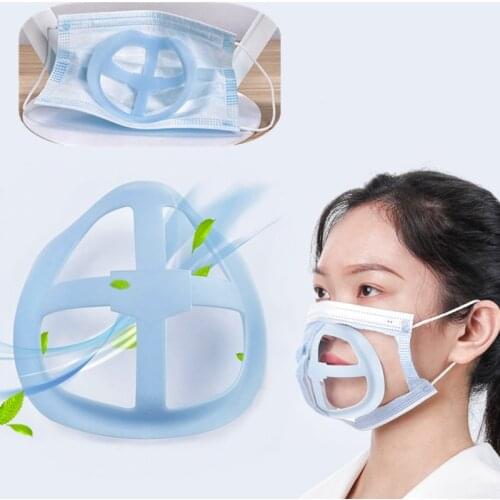 5/1 PCS 3D Mouth Mask Support Disposable Mask Inner Bracket Breathing Assist Help Inner Pad Bracket Mask Holder Breathable Valve