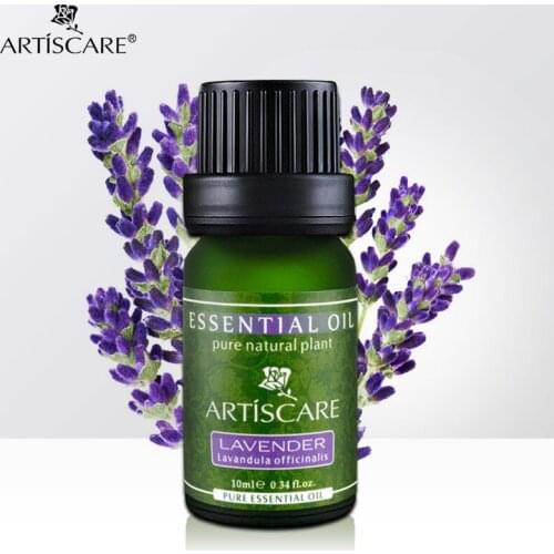 ARTISCARE 100% Natural Lavender Pure Essential Oil 10ml for Skin Care Acne Treatment Scar Repair Black Head Face Care Aid Sleep