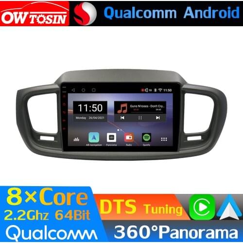 Qualcomm 8Core Android Car Multimedia For Kia Sorento 3 Prime UM LHD 2014-2020 DTS 360 Panoramic Radio GPS CarPlay Head Unit DTS