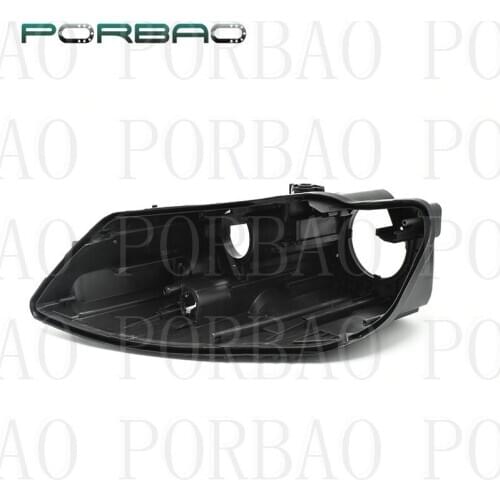 Car Headlight Housing for Jetta Halogen Front Headlamp Rear Backing Base Shell 2017 2016 2015 2014 2013 2012 Replacement DIY