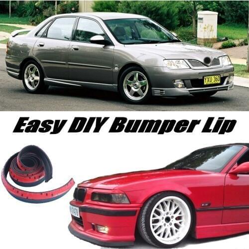 NOVOVISU Bumper Lip Deflector Lips For Proton Waja / Impian / Wira Front Spoiler Skirt For Tuning / Body Kit / Strip