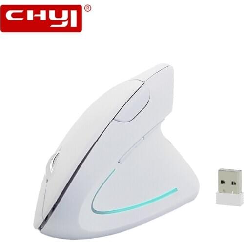 2.4GHz Ergonomic Vertical Wireless Mouse1600DPI Optical 6 Buttons With Wrist Rest Mouse Pad For Computer Laptop