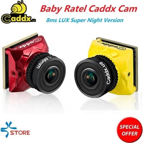 Baby Ratel Caddx nano FPV Camera 1200TVL 1/1.8'' Starlight HDR LUX Super Night version mini 14*14mm for FPV racer drone