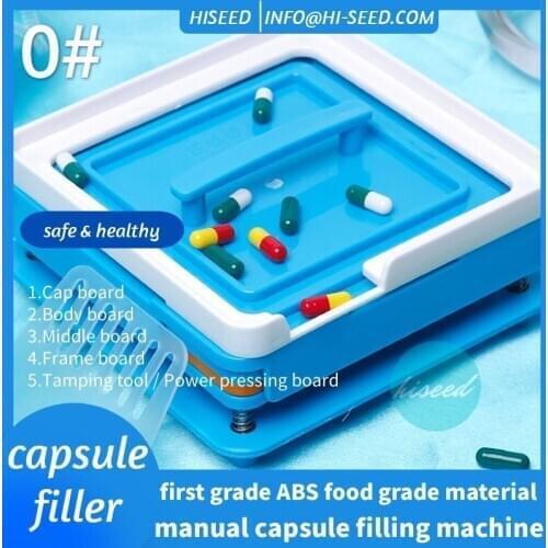 Capsule plate 0#100 hole capsule shell filling device capsule powder filling plate filling machine medicine filling device house
