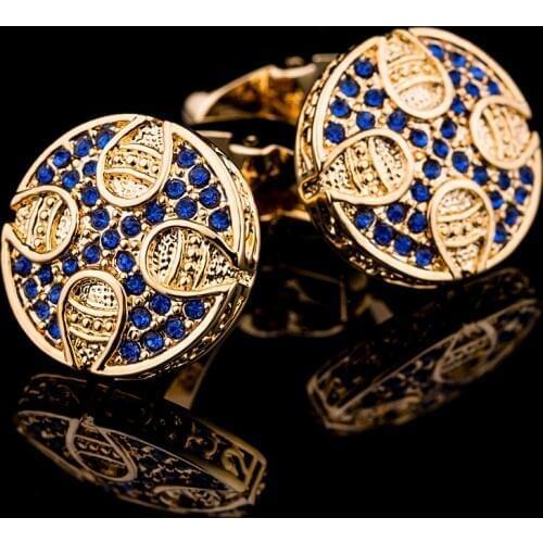 KFLK Cufflinks for Mens Shirt Bottons Brass Stamping Wedding Cufflinks High Quality Russia Hot Jewelry
