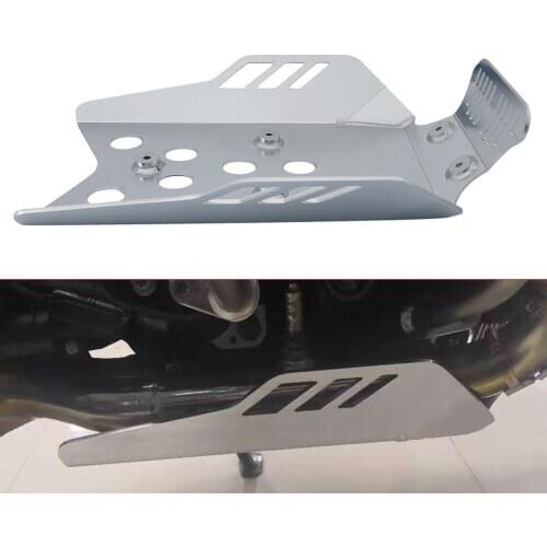 Motorcycle Sliver Engine Sump Guard Bash Skid Plate For BMW R1200GS 1200 GS Adventure 2013-2018