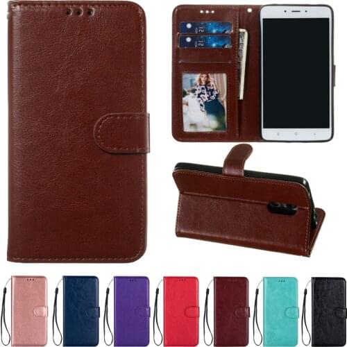 Soft Leather Case For Xiami 5X 6X 7 8 9 SE 9T Lite Redmi 4X 6 7 Note 10 4 6 7 K20 Pro Mi Play F1 Flip Wallet Phone Cover Coque