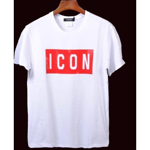 2020 New DSQICOND2 New Casual T-shirts ICON Printed Men T Shirt Fitness designer Mens o neck Man T-shirt For Male Tshirts
