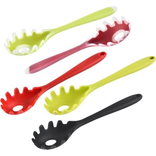 Silicone Pasta Fork, Spaghetti Spoon Sever, Safety Material Kitchen