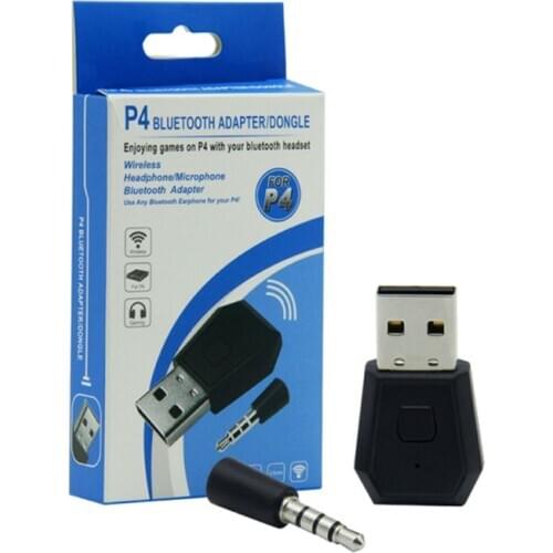 USB Adapter Bluetooth 4.0 Transmitter For PS4 Headsets Receiver Headphone Dongle R91A