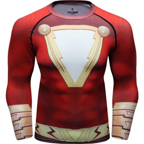 Digital Sublimation Printed Long Sleeve High Quality Men Round Neck Rashguard For Men