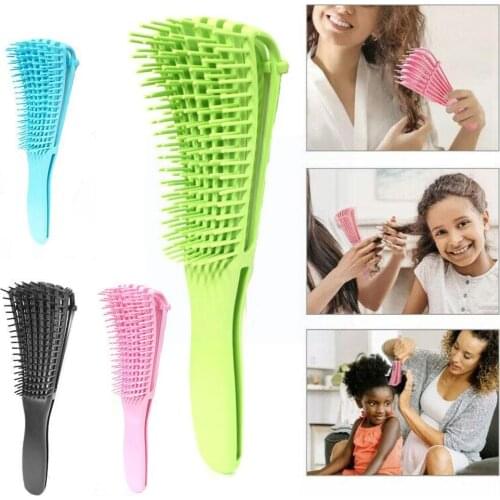 1pcs New Hairdressing Hair Octopus Comb Detangling For Curly Hair Massage Comb Womens Brush Non-Knotted Styling Household T1Y9