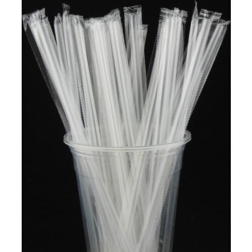 100pcs/Lot Disposable Straws Pearl Bubble Tea Milk Water Plastic Straws Party Smoothies Jumbo Pastel Drinking Bar Accessories