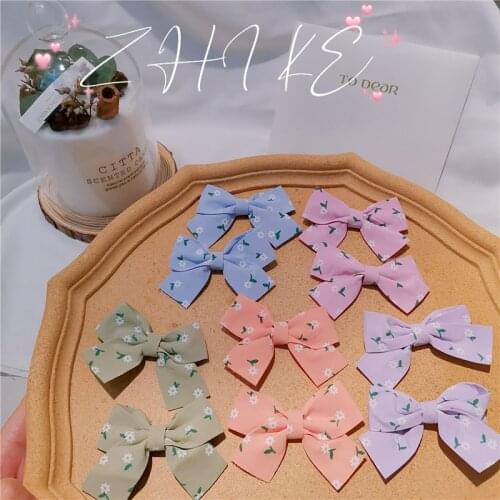 5*8cm 15pcs/lot floral bow DIY Tie Shaped Appliques for Craft Clothes Sewing Supplies DIY Hair Clip Accessories
