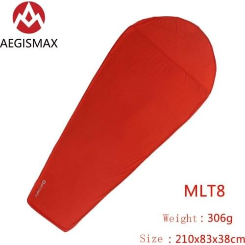 AEGISMAX Thermolite Warming 5/8 Celsius Sleeping Bag Liner Outdoor Camping Portable Single Bed Sleeping Sheet Lock Temperature