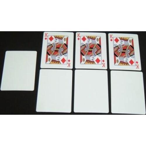 Free Shipping! Kings Wild Card Set Magic No-Worded Wordless Book - Magic Tricks,Close Up,Accessories,Stage,Illusions,Comedy