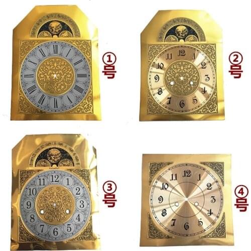 31 Days Mechanical Floor Clock Living Room European Style Retro Clock Metal Table Parts Clock Accessories Pendule Home Eg50jx