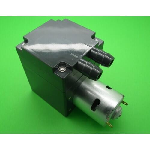 42W Diaphragm Vacuum Pump 24V -70kpa Large Flow 60L/MIN Max Mini Air Pump Free Shipping