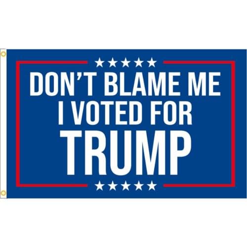 Home Decor Campaign Flag Trump US Decorations Poster Flags Polyester Products Double Print 90x150cm Durable Outdoor Banners