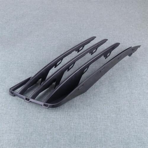 DWCX Car Front Right Side Bumper Grille Mesh Bottom Fog Lamps Light Bezel Trim Frame Panel 5G0853666E fit for VW Golf GTI MK7