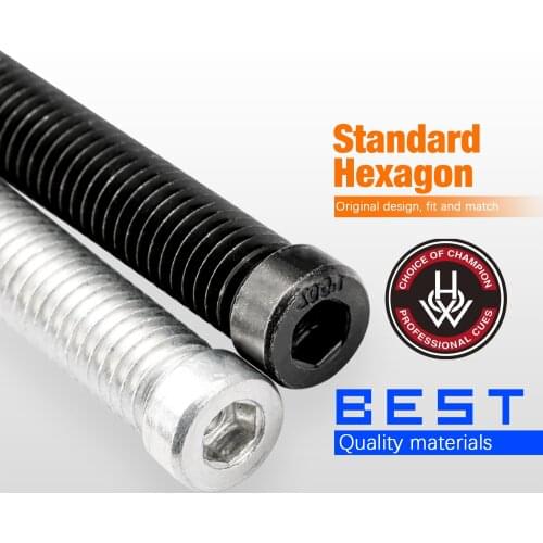 HOW Billiard Pool Cue Hexagon Weight Bolt Adjust Weight 7pcs 0.5/1.0/1.5/2.0/2.5/3.0/3.5oz Sturdy Billiard Accessories