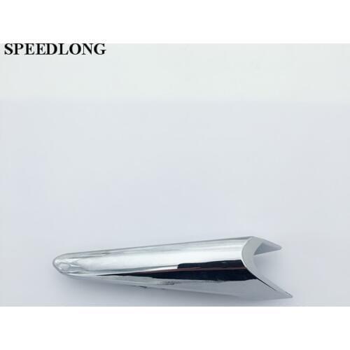 1Pcs Front bumper turn signal lamp light electroplated cover Chrome Molding Right Side B63C-50-C12 For MAZDA 3 2017-2018