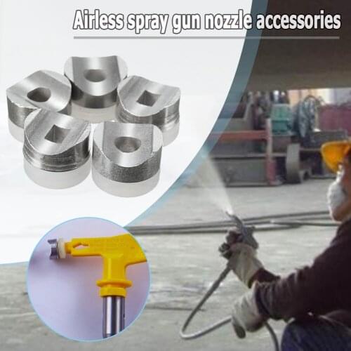 Durable Seal Nozzle Repair Reversible Airless Spray Household Metal Easily Handle Parts for Wagner Airless Gun Tips