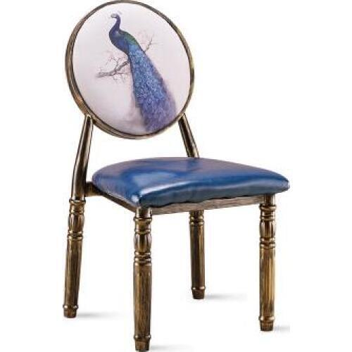 Simple manicure chairs make old armchairs coffee shop western restaurant make up chairs