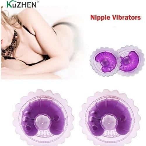 Sex Toys Female Women Vibrating Nipple Massager Breast Vibrator Masturbation Breast Enlarge and Stimulation