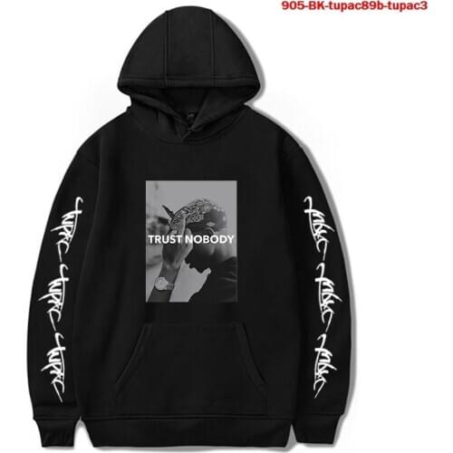 Harajuku Women Men Hoodies Winter Pullover Oversized Sweatshirt Women Tupac Graphic Tops 2020 Long Sleeve Casual Loose Outwear