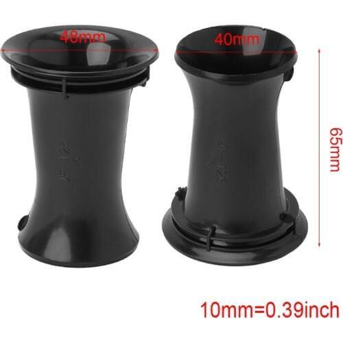2019 New 2PCS Speaker Port Tube Bass Reflex Vent Ventilation Connector 3-5" 42x65mm Subwoofer Woofer Box Accessories