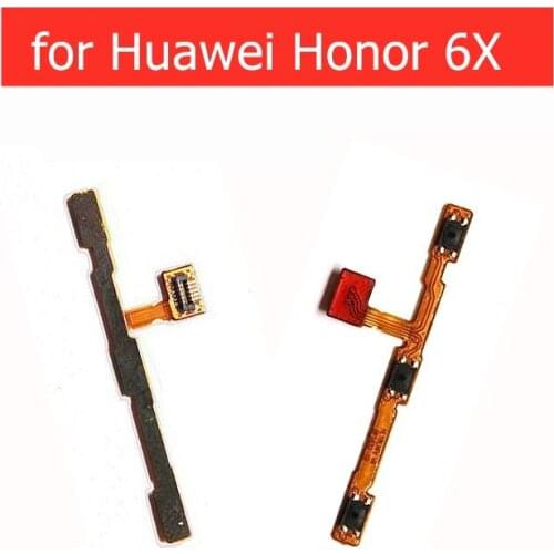 For Huawei Honor 6X Power Volume Side Key button Flex Cable for Huawei Honor 6X On Off Switch Flex Cable Replacement Parts