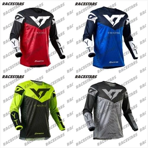 YT INDUSTRIES Enduro Mountain Shirt Downhill Cycling Jersey Racing Motocross BMX DH Bike MX MTB Maillot Ciclismo Hombre Camiseta