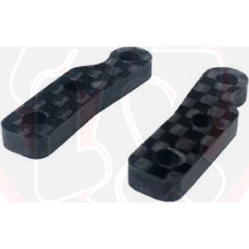 Capo Rc Crawler Toy Car 1/8 Wranglerc JKMAX Upgrade Parts Accessories CD158272TX JK MAX Carbon Fiber Connection Plate 2Pcs