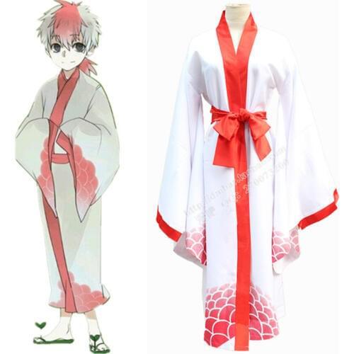 Anime Hoozuki no Reitetsu Cosplay Japan style Goldfish Grass Kimono Snapdragon Robe with Belt Uniform Halloween Costume