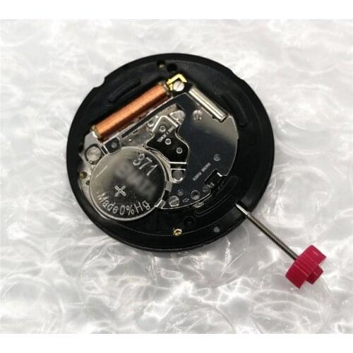 Quartz Watch Movement For Ronda 715 Watch Repair Parts Swiss 3 Pin Movement Date at 3' Date at 6' with Battery & Adjusting Stem