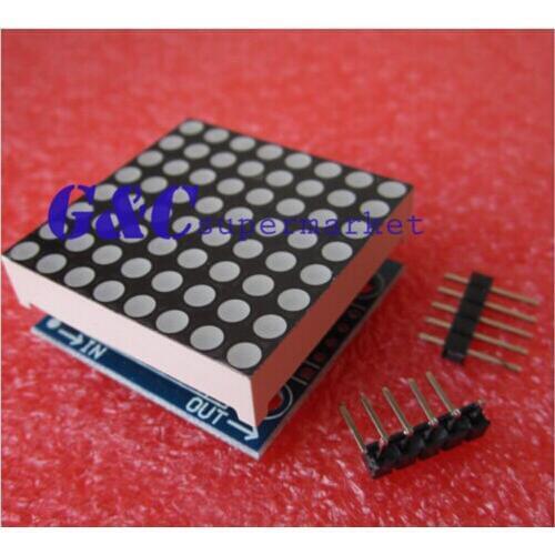 MAX7219 dot matrix module microcontroller module display module MCU Control Driver For Arduino diy electronics