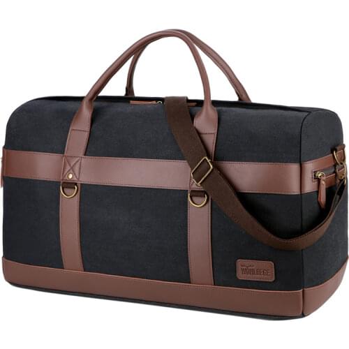 Men Canvas Travel Tote Bags Exclusive Adventure Bags Travel Hand Luggage Bags Large Capacity Travel Duffle Bags