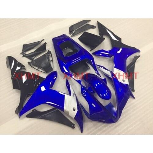 For YZF1000 R1 2002 - 2003 Motorcycle Fairing YZFR1 2003 Plastic Fairings YZF R1 03 Blue White Fairing
