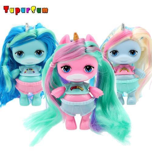 Original Baby Doll Figure Action Toy figure surprise Poopsies Silcone Slime Unicorn BJD Sister Dolls Toy For Girl Children Gifts
