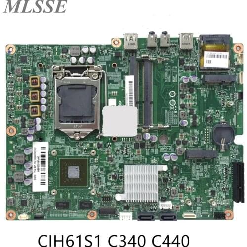 Original For Lenovo CIH61S1 C340 C440 Motherboard 1G GPU W/O USB3.0 DDR3 FRU 90000856 100% Tested Fast ship